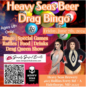 Drag Bingo at Heavy Seas