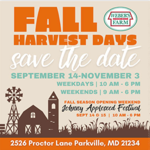 Weber’s Farm Fall Harvest Days