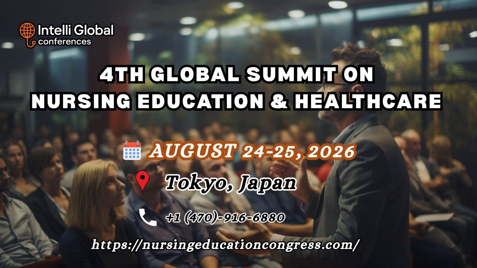 4th Global Summit on Nursing Education and Healthcare 2026|Tokyo, Japan