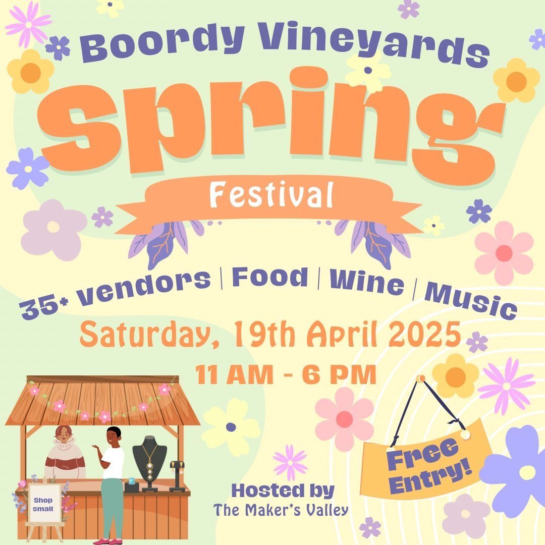 Spring Makers Valley at Boordy Vineyards