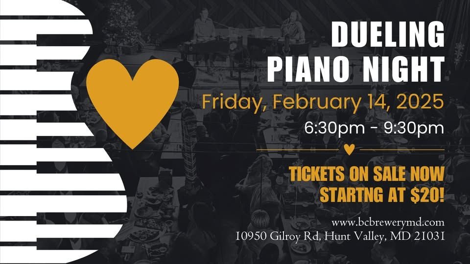B.C. Brewery: Valentine’s Day Dueling Piano Night