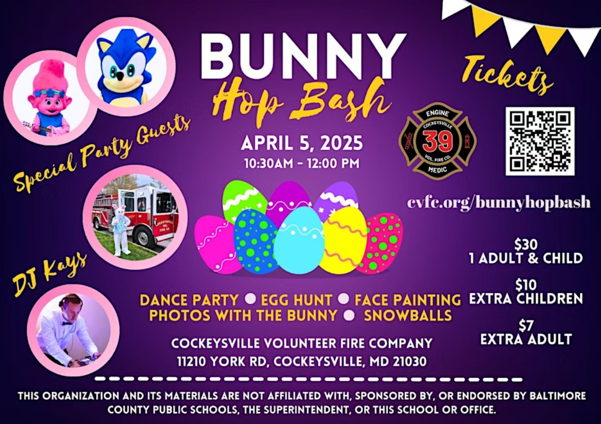 Bunny Hop Bash at Cockeysville Volunteer Fire Company