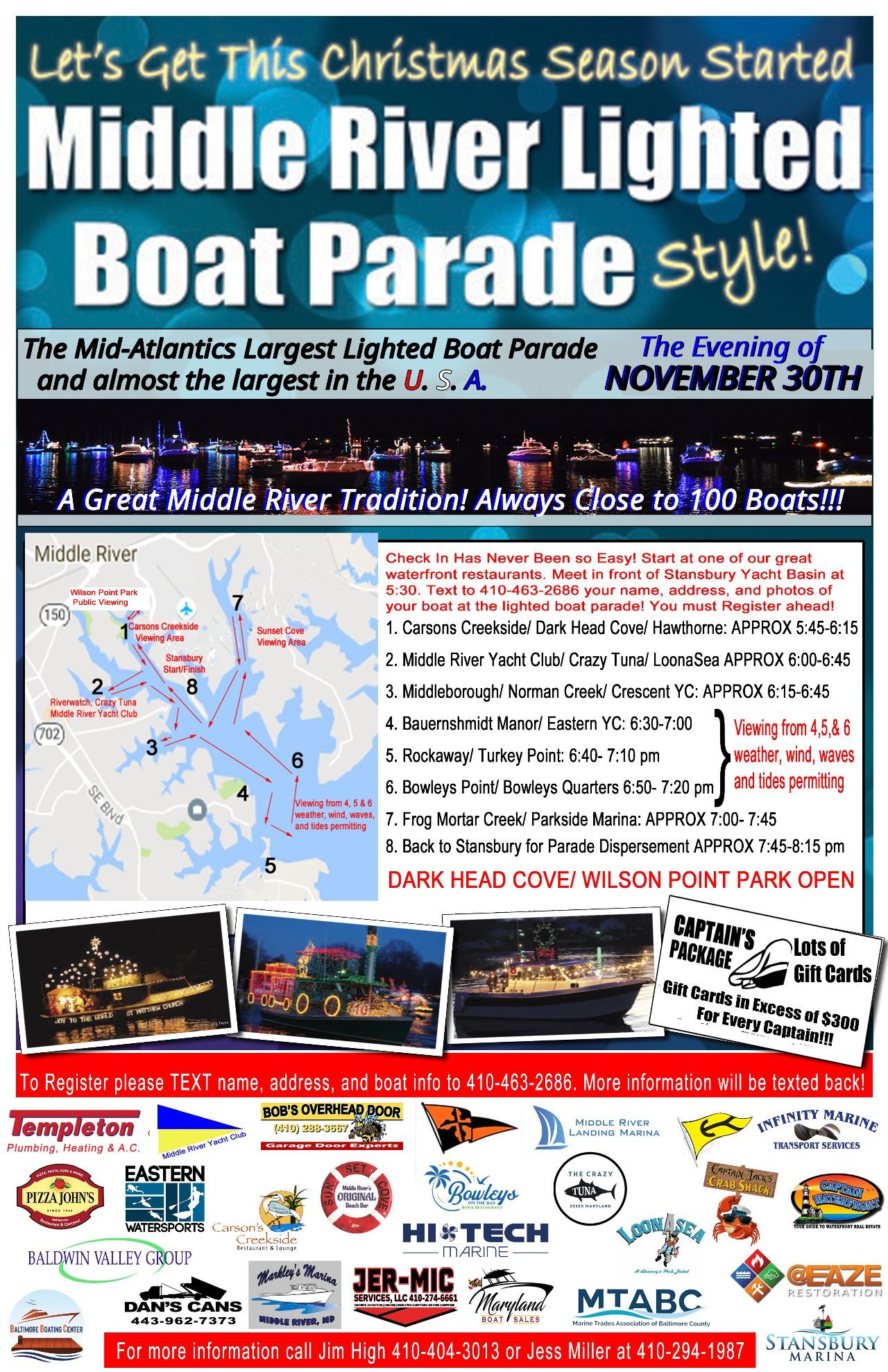 Middle River Lighted Boat Parade
