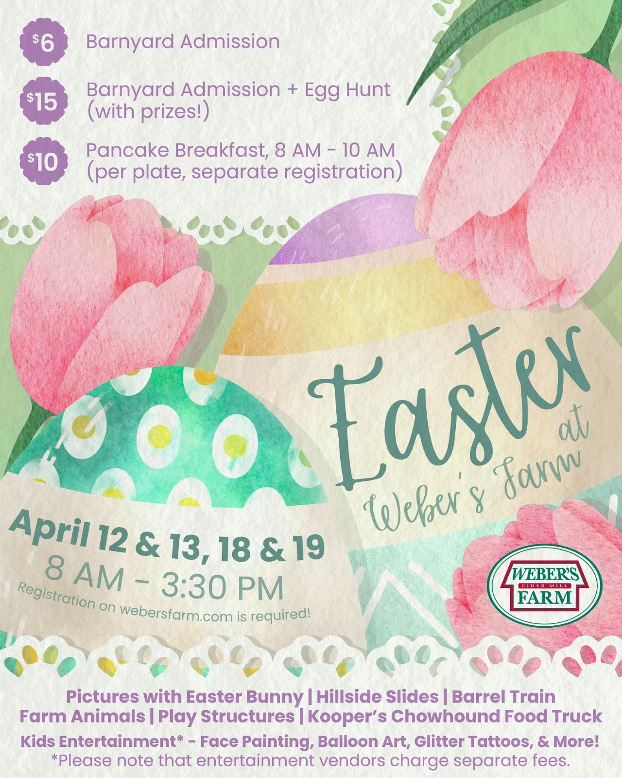 Easter at Weber’s Farm