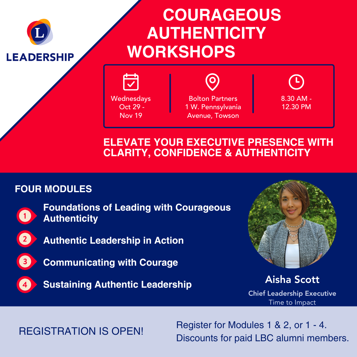 Courageous Authenticity Workshops
