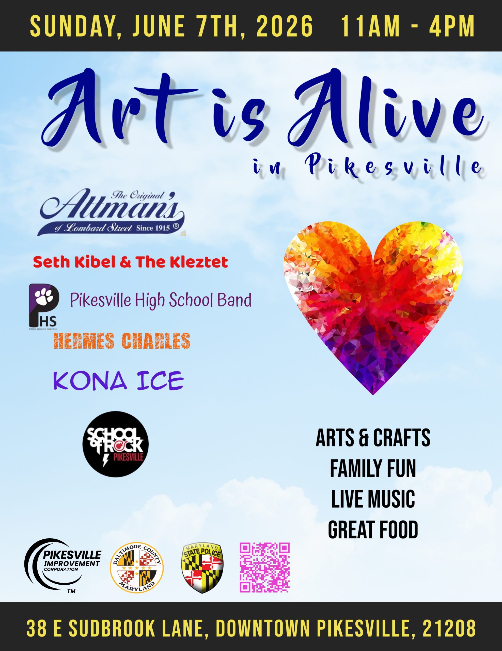 Art is Alive in Pikesville Festival