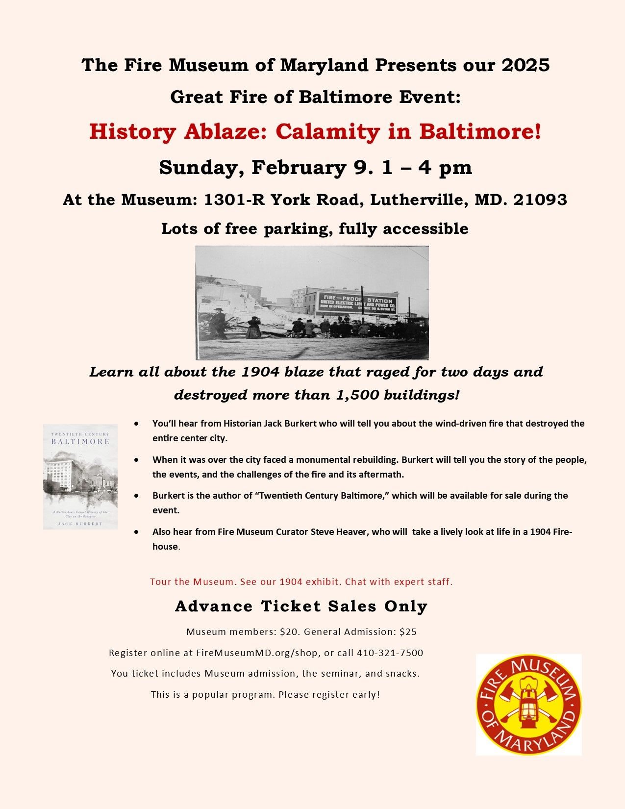 History Ablaze: The Great Baltimore Fire