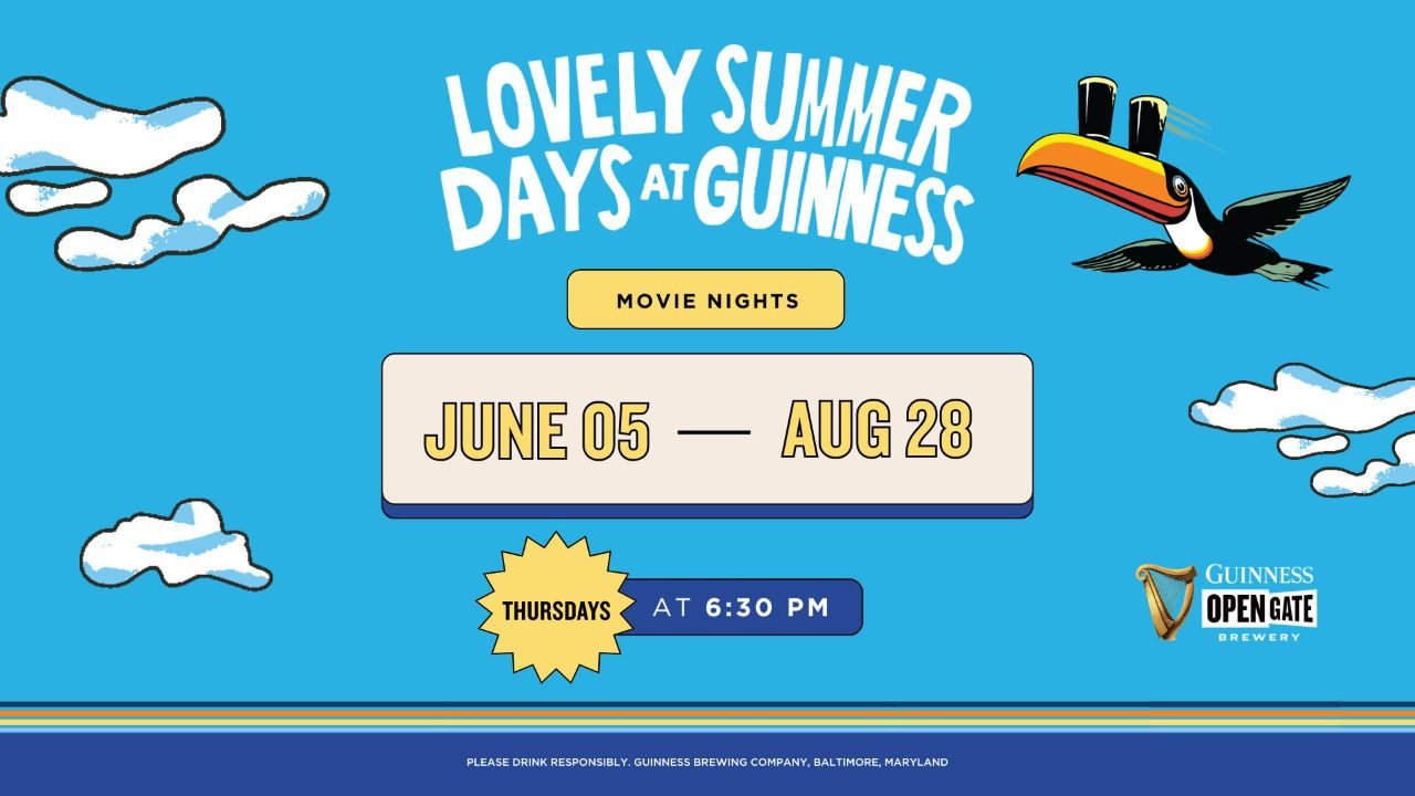 Lovely Summer Thursday Movie Nights at Guinness