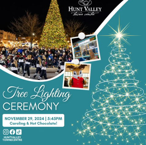 2024 Hunt Valley Towne Centre Tree Lighting