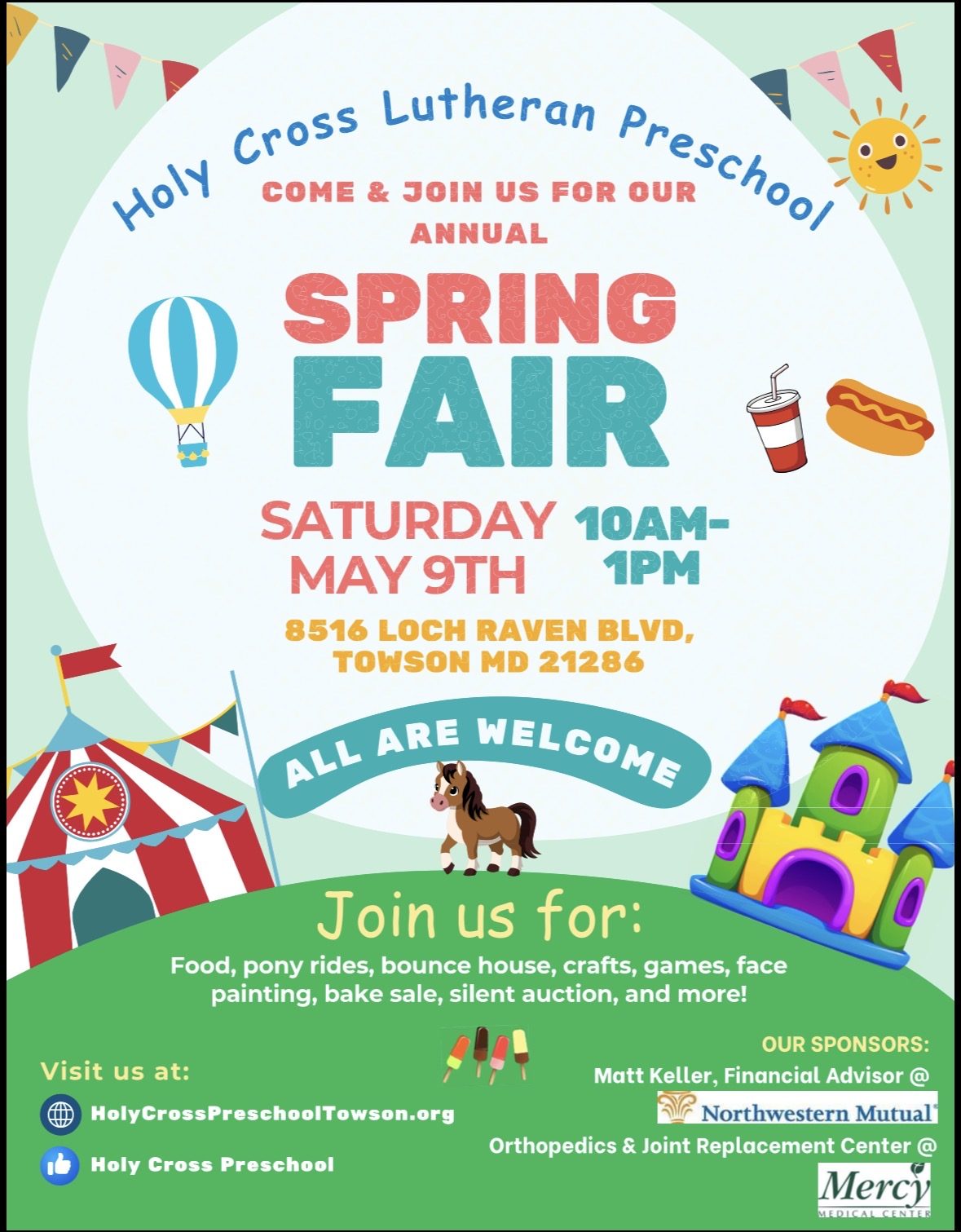 Holy Cross Preschool Spring Fair