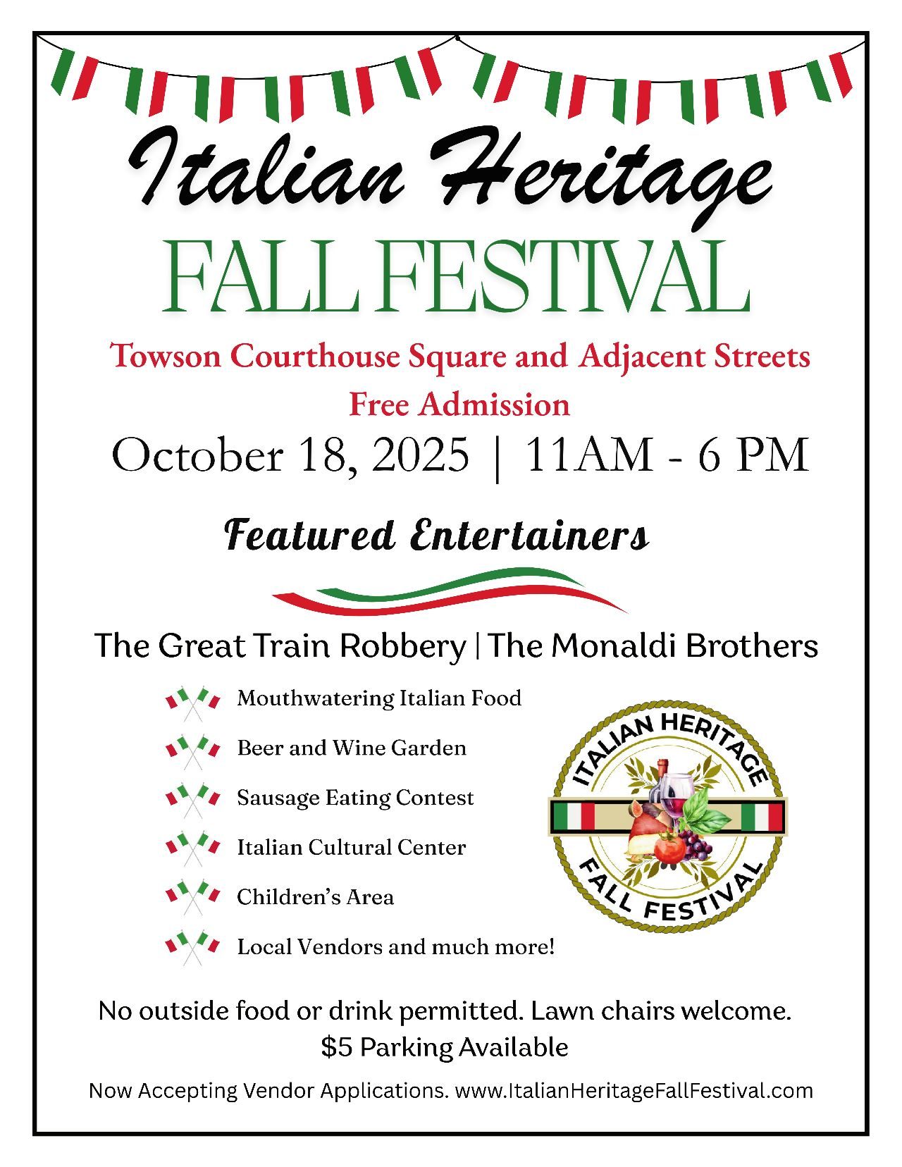 Italian Heritage Fall Festival