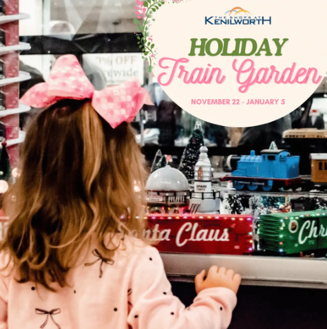 Holiday Train Garden at The Shops at Kenilworth