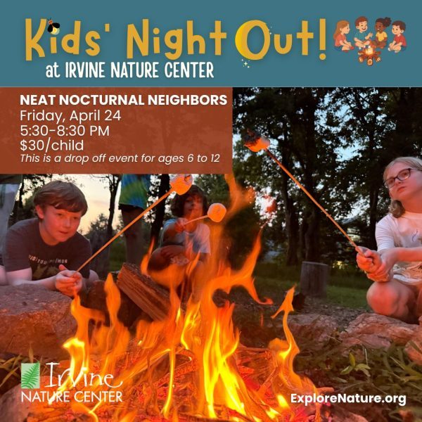 Kids’ Night Out at Irvine Nature Center