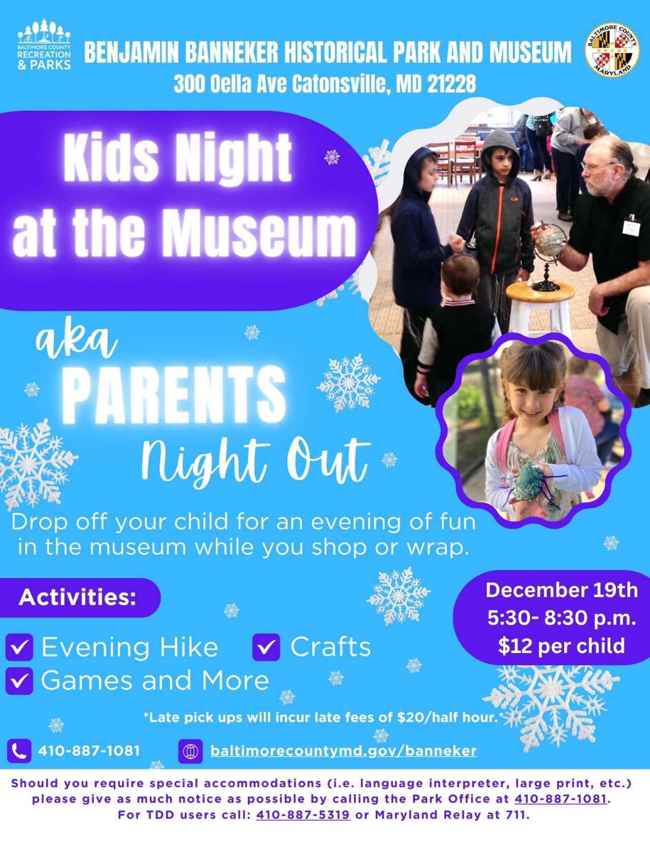 Kid’s Night at the Museum