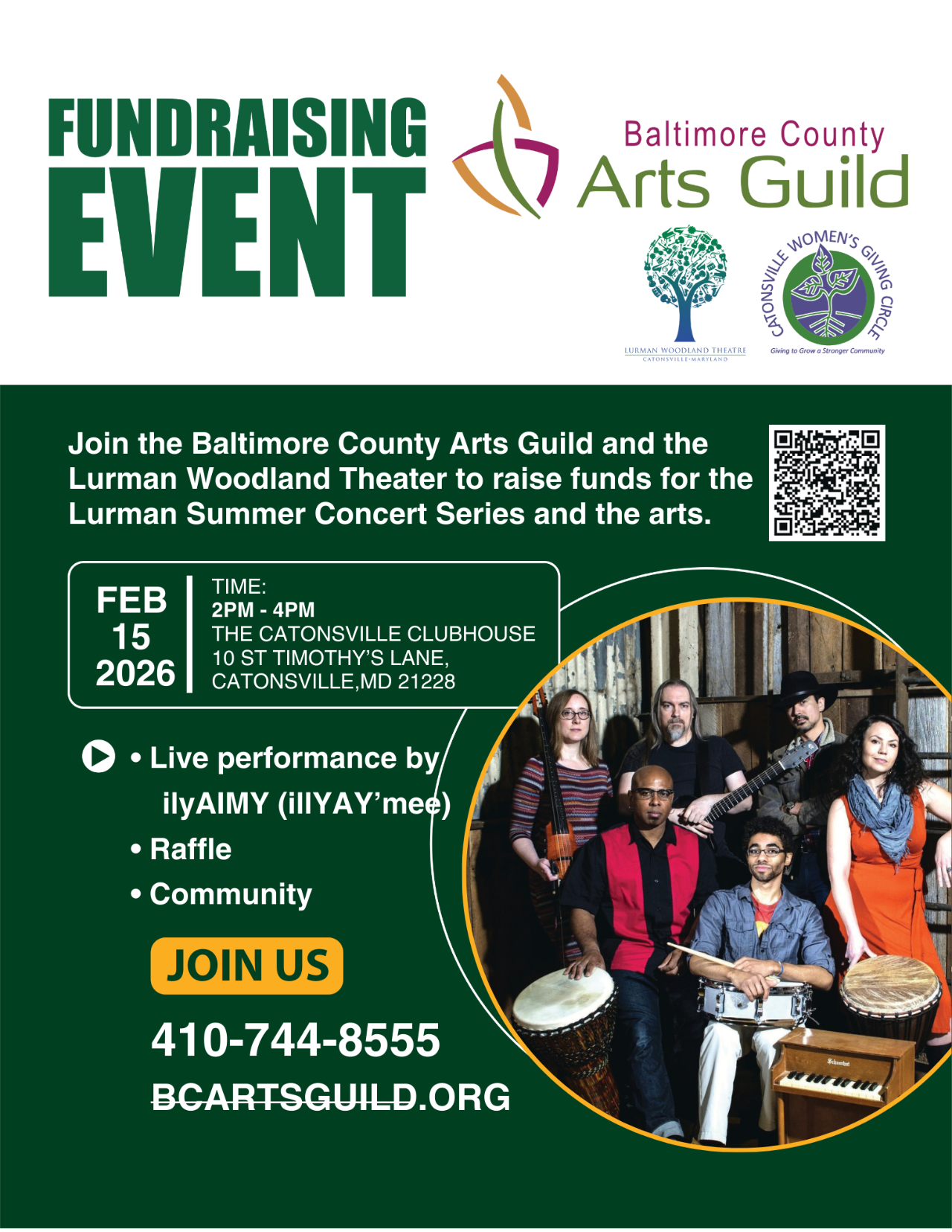 Benefit Concert for Catonsville Lurman Theater, Performance by ilyAIMY