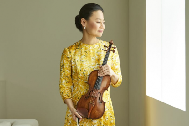 Midori, violin & Özgür Aydin, piano at Shriver Hall Concert Series