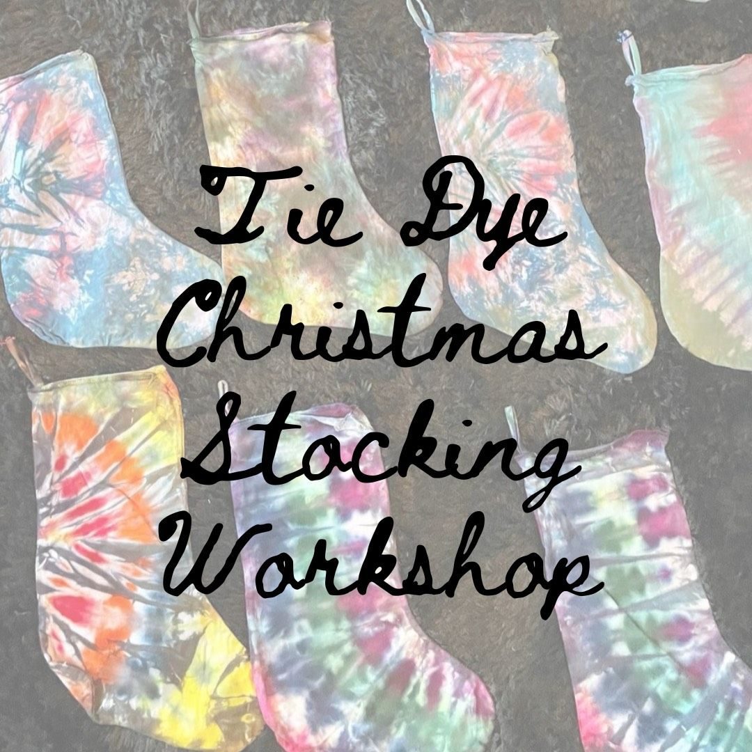 Make Your Own Tie Dye Holiday Stocking with Boring Tie Dye