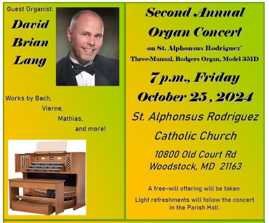 2nd Annual Organ Concert