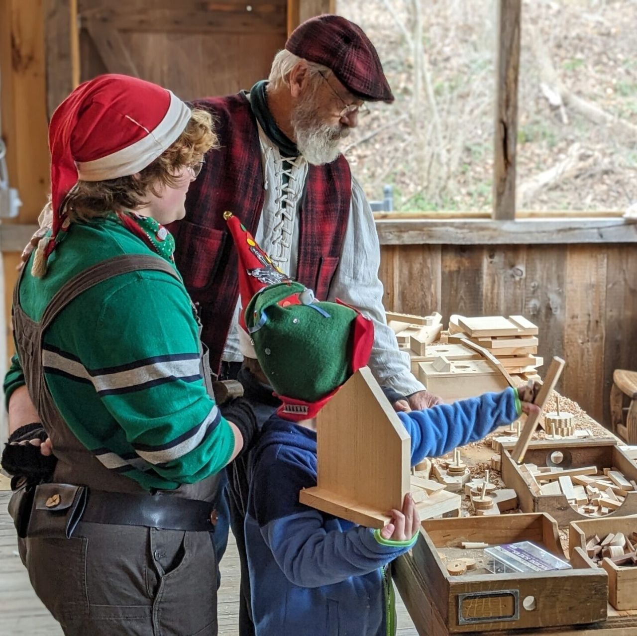 Santa’s Workshop with Mr. and Mrs. Claus!