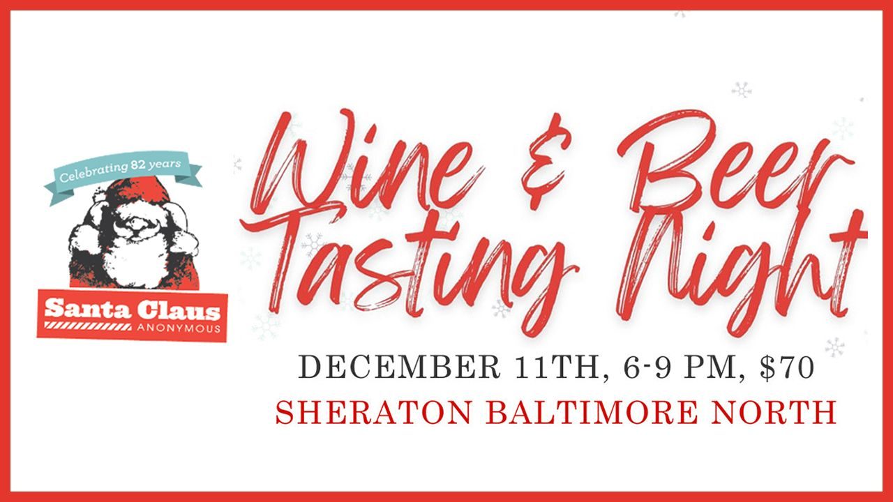 Wine and Beer Tasting Fundraiser – Proceeds benefit Santa Claus Anonymous