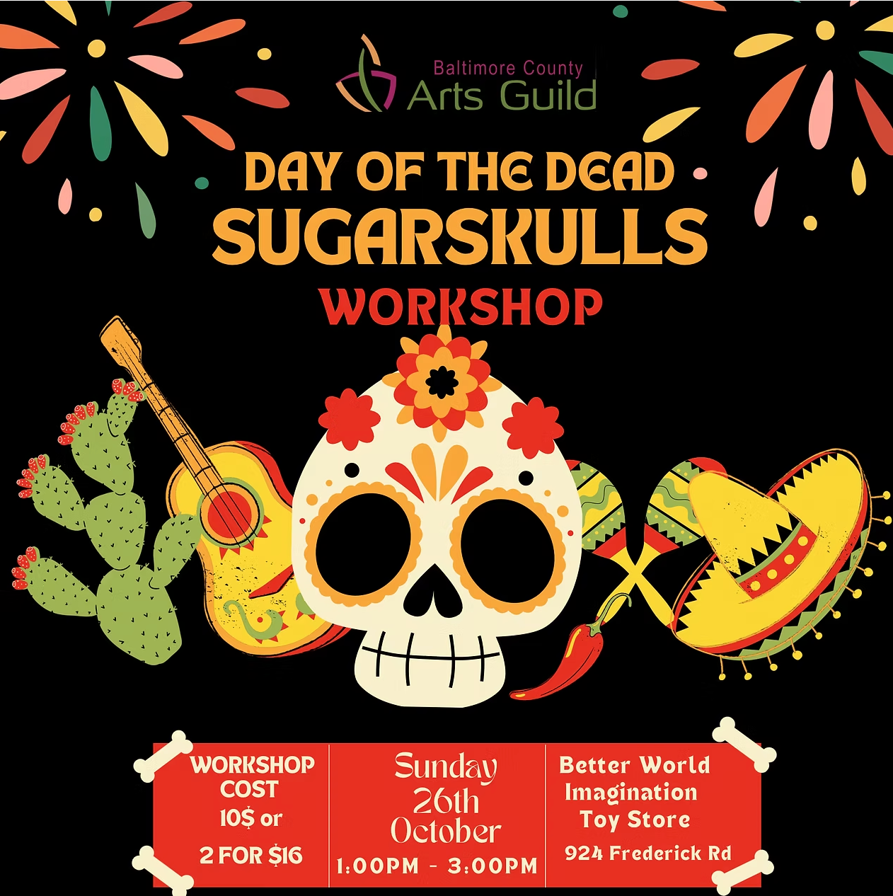 Day of the Dead (Sugar Skulls) Workshop