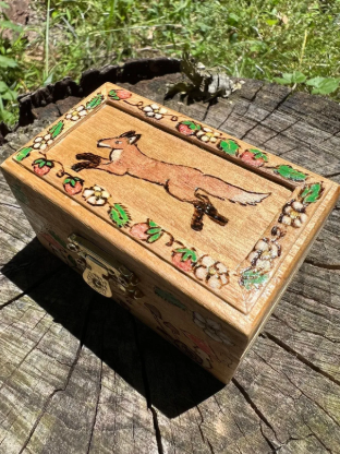 Woodburning: Jewelry Box