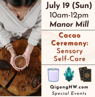 Cacao Ceremony: Sensory Self-Care Journey