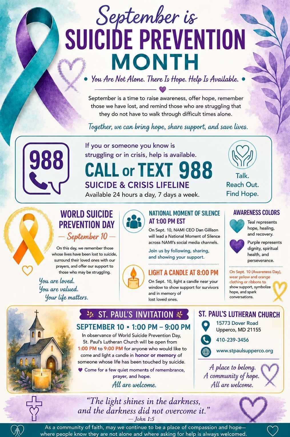 Suicide Prevention Day