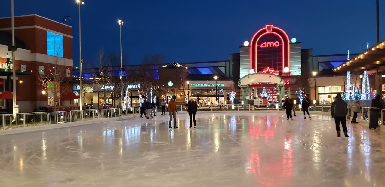 Outdoor Ice Skating THE AVENUE AT White Marsh