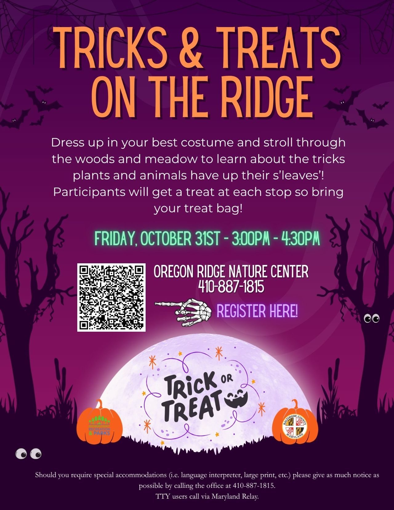 Tricks & Treats on the Ridge