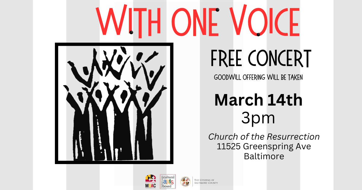 With One Voice Choral Festival Concert
