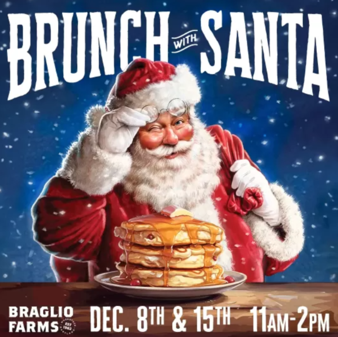 Brunch with Santa at Braglio Farms