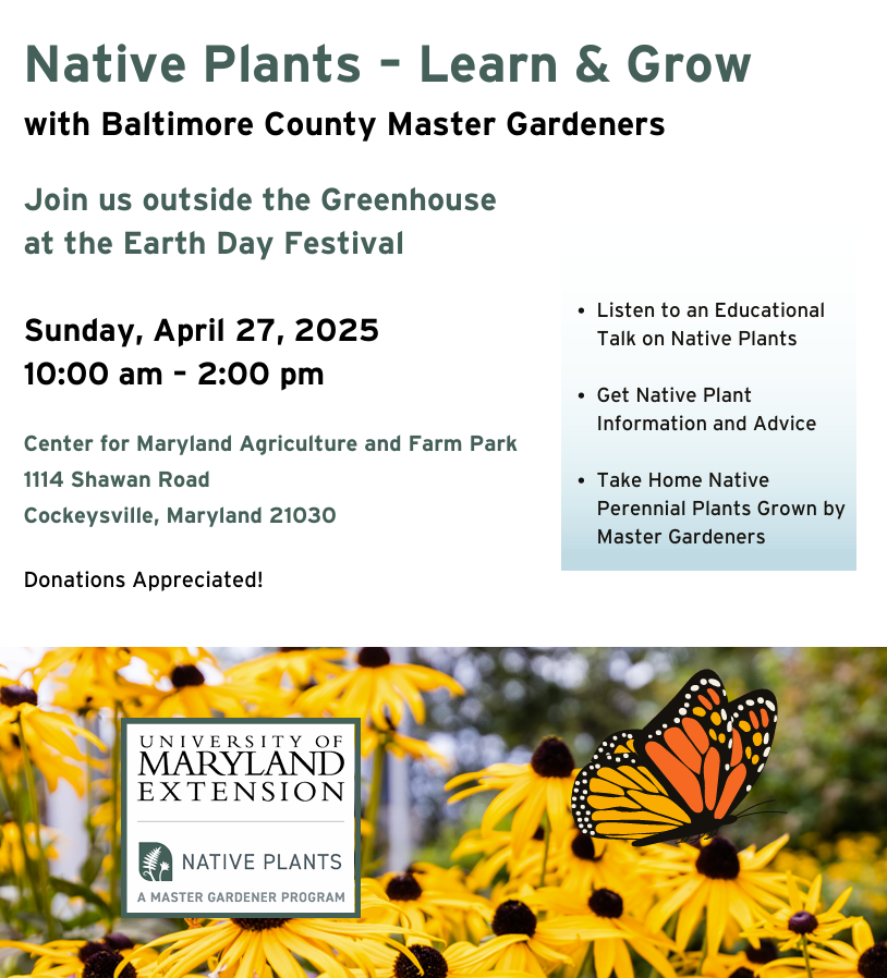 Native Plants: Learn & Grow with Baltimore County Master Gardeners
