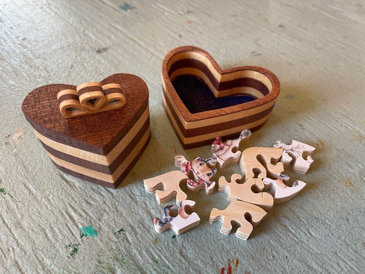 Craft a Mini Box and Puzzle with Tavi Harwood