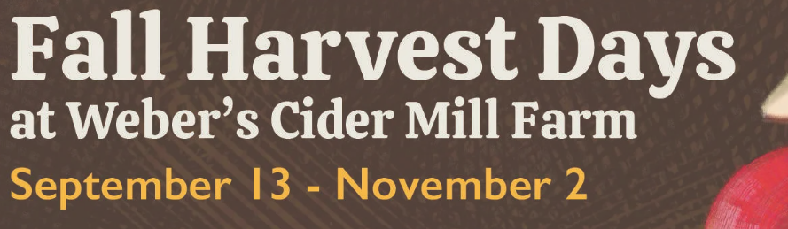 Fall Harvest Days @ Weber’s Farm