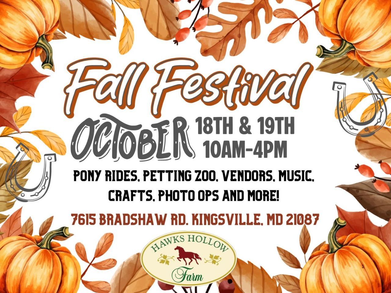 Hawks Hollow Farm Fall Festival