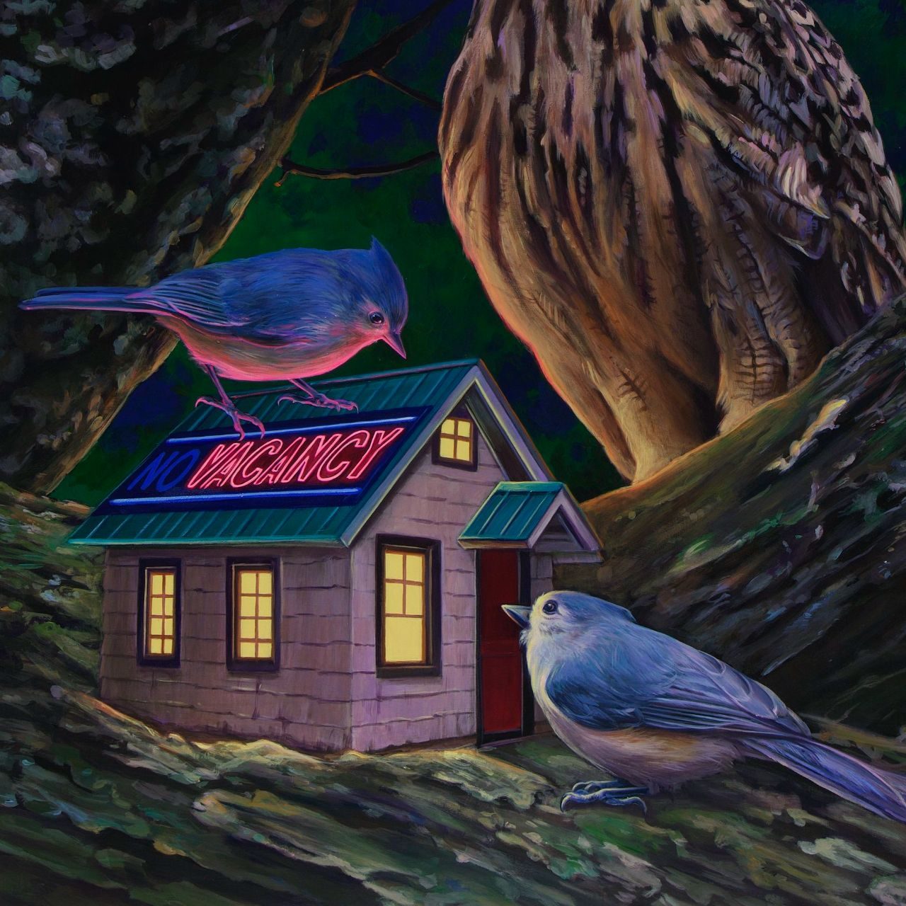 Neon Wings! Acrylic Bird Painting Workshop w/ Visiting Artist, Gigi Chen