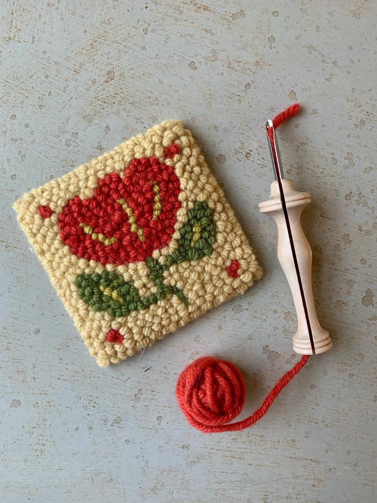 Punch Needle Rug Hooking with Sweet Autumn Studio