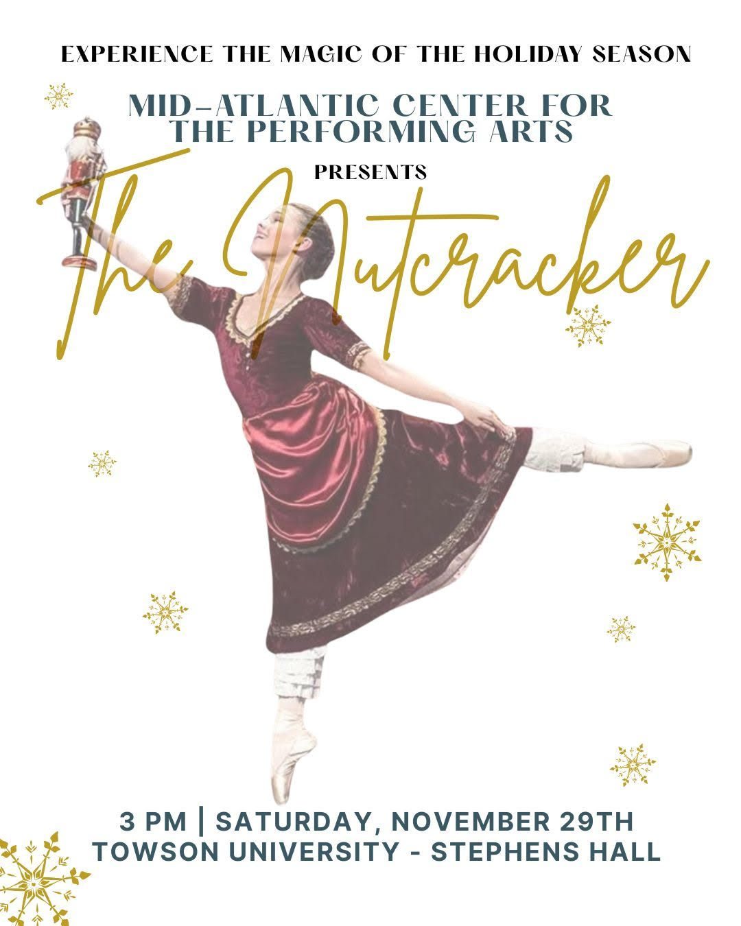 Mid-Atlantic Center for the Performing Arts presents “The Nutcracker”